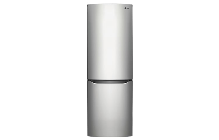 LG 306L Platinum Silver Bottom Freezer Refrigerator, GC-306NP