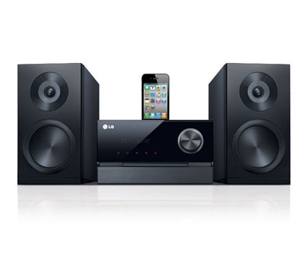 LG CD Micro System with iPod®/iPhone® Dock Playback and Recharge, XA146