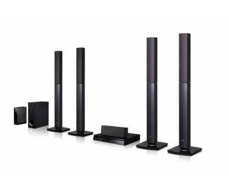 LG 5.1 ch Home Theatre System with 1000W Total RMS Power Output, BH6540TW