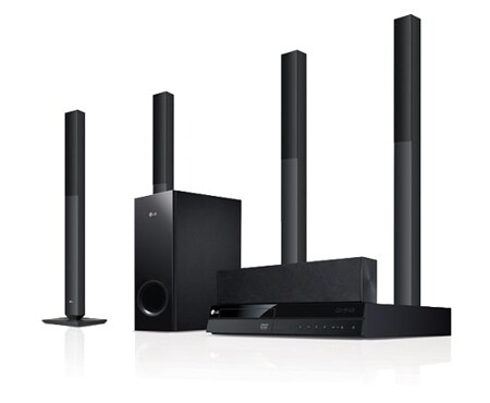LG DVD Home Theatre System with 850W Total RMS Power, DH6520T