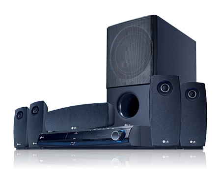 LG Blu-Ray Home Theatre System with iPod/iPhone Docking, YouTube, and BD Live Support, HB954SA