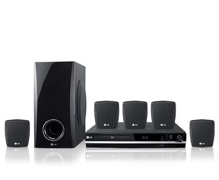 LG DVD Home Theatre System with a Total 300W Output, HT353SD