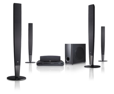 LG Home Theatre System with Full HD Up-Scaling, VSM, USB/MP3 Recording, HT503TH