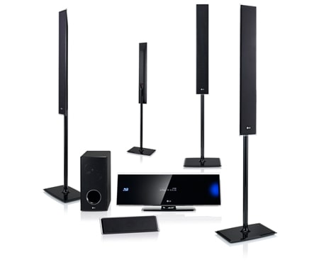 LG Wireless 3D Blu-Ray Home Theatre System with 1100W Total Power Output, HX995TZW