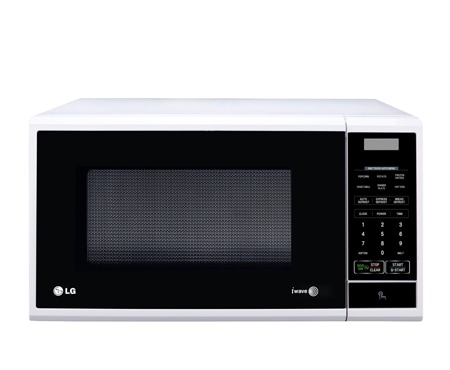 LG 25L White Round Cavity Microwave Oven, MS2540SR