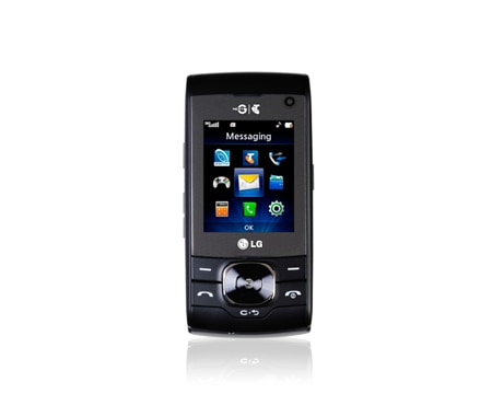 LG Compact 3G Blue Tick Slider with 1.3MP Camera, GU290f Black