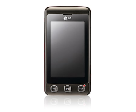 LG 3'' Full Touch Screen Phone, KP500 Van Dyk Brown