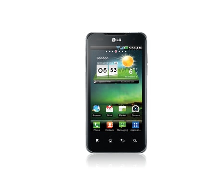LG Dual-core processor powered by NVIDIA Tegra 2 (1GHz), with content Mirroring through HDMI Interface, Optimus 2X (P990)