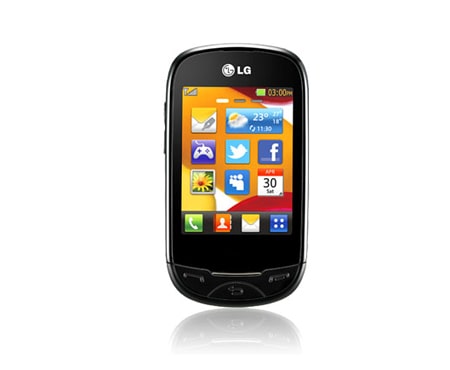 LG Full Touch and Dual SIM (LG T510), T510