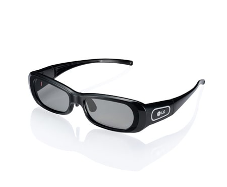 LG 3D Active Shutter Glasses for 3D Plasma TV, AG-S250