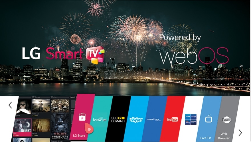 Smart TV powered by webOS