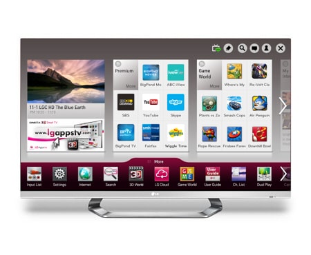 LG 42'' (107cm) Full HD 3D LED LCD TV, 42LM6700