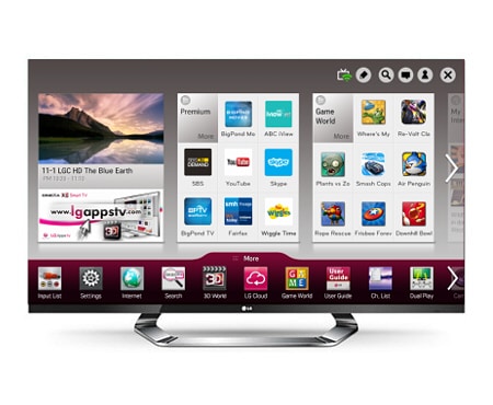 LG 47'' (119cm) Full HD 3D LED LCD TV, 47LM7600