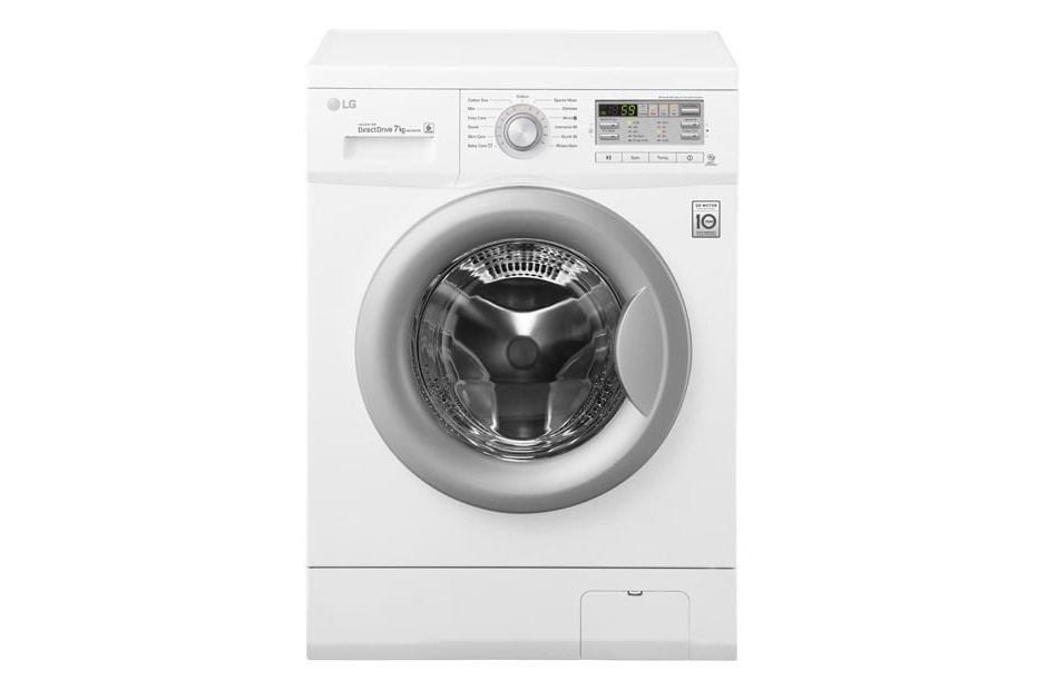 LG 7kg Direct Drive Front Loader Washing Machine, WD12021D6