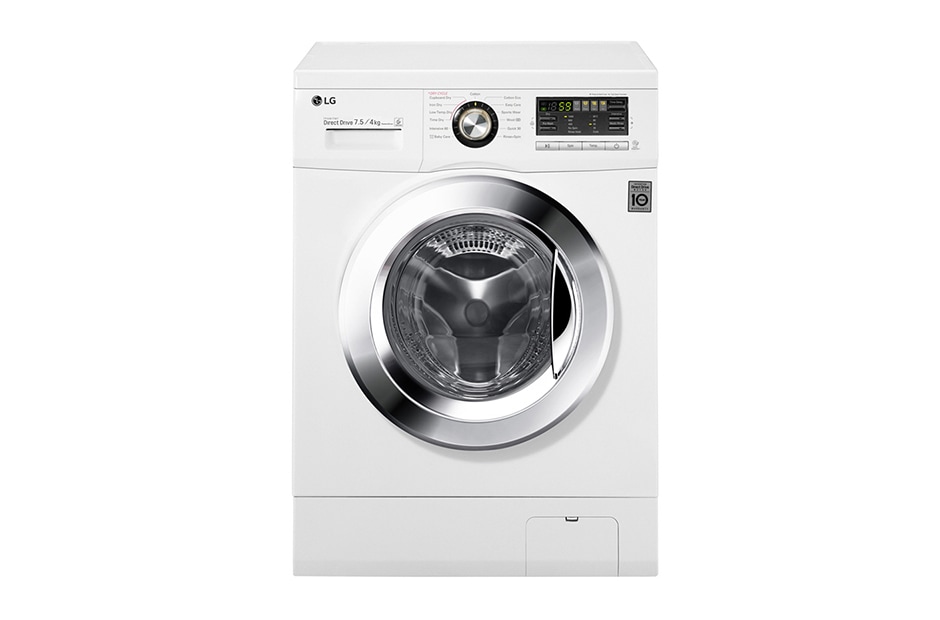 LG 7.5kg/4kg Front Load Washer Dryer Combo, WD1402CRD6