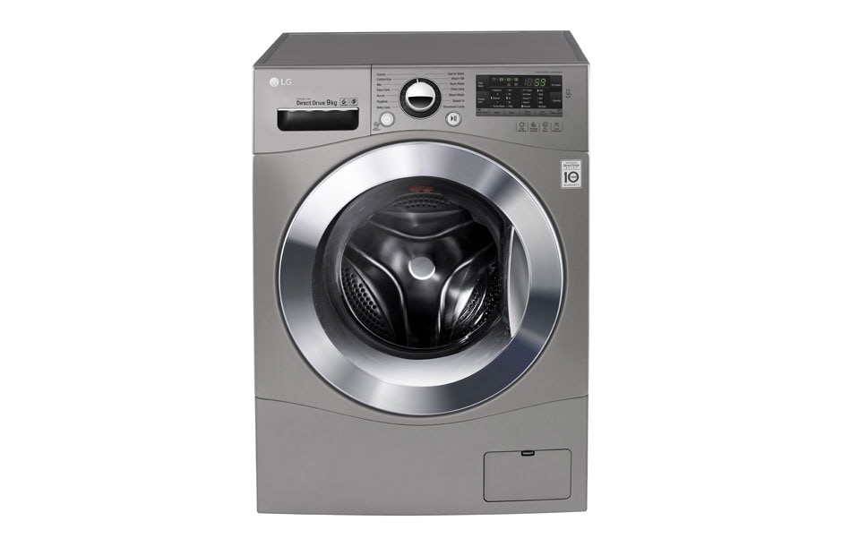 LG 9kg Front Loader Washing Machine with 6 Motion Direct Drive & TurboClean®, WD1409NPE