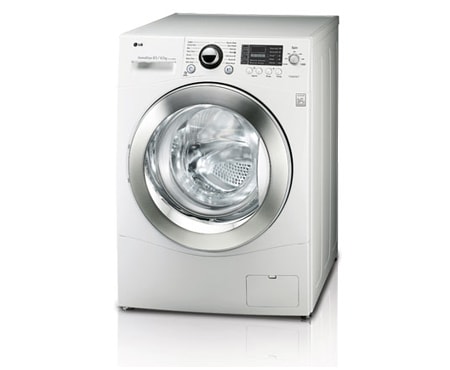 LG 8.5/4.5kg Direct Drive Front Load Washer/Dryer with 6 Motion Wash Technology, WD14030RD6