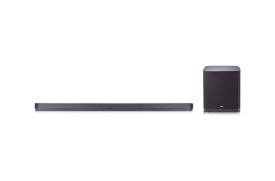 LG Barre de son Dolby Atmos | 5.2.1Ch (500W) | Son 4K | 4K Pass Through Feature | WiFi et Bluetooth | Audio Streaming Service, SJ9