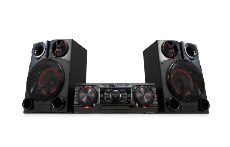 LG X-BOOM DJ Pro | Smart DJ | RMS 2000W | LED Lighting | Dual USB | Portable In | Audio Streaming par NFC ou Bluetooth™, CM8350