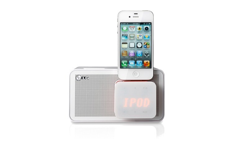 LG iPod Docking Station | 5W | FM Radio | Alarm clock, ND1520