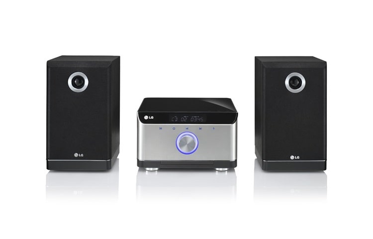 LG CD Micro Système avec USB Recording, Auto Equalizer, MP3- WMA lecteur et Portable In., XA105