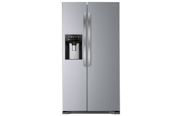 LG Réfrigérateur Side by Side | Design Américain | Linear Compressor | No Frost | Multi Air Flow | Distributeur D'eau, GSL325PVYZ
