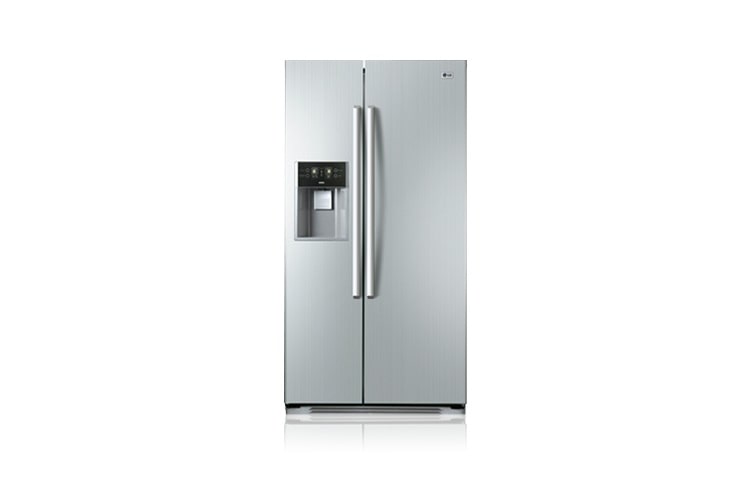 LG Réfrigérateur Side-by-Side avec No Frost, Multi-Air flow, Moist balance crisper et Bioshield., GW-L207FLQA