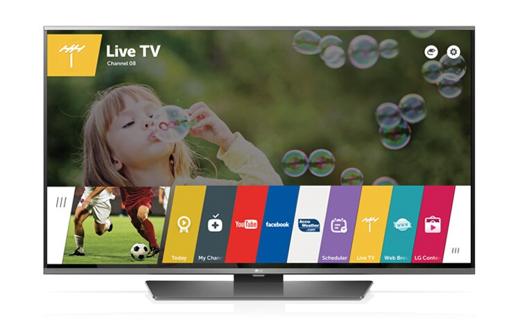 LG 32'' | LG Smart TV WebOS 2.0 associée à l'élégance du Metallic Design., 32LF630V