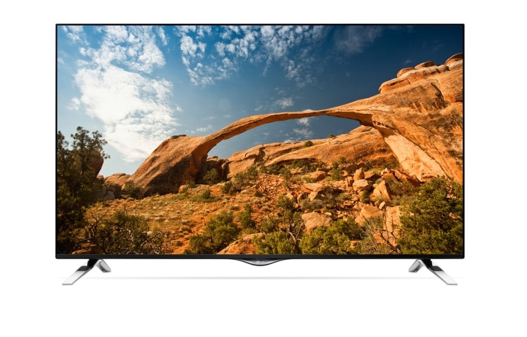 LG 49'' | LG Smart TV Netcast associée à l'élégance du Metallic Design, 49UF695V