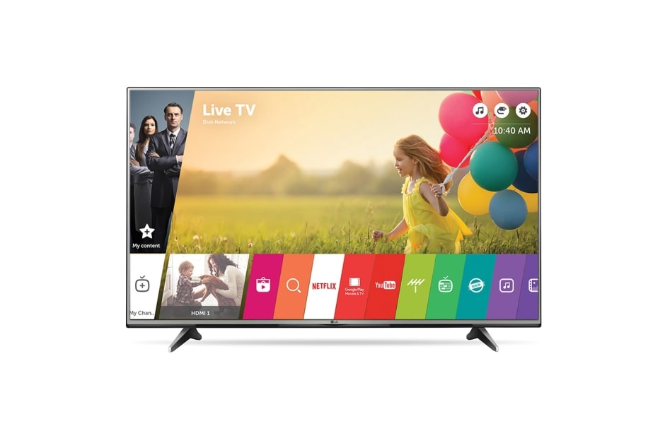 LG 49'' | Ultra HD TV 4K | Design ultra fin | HDR Pro | Ultra surround sound | WebOS 3.0 smart TV, 49UH603V
