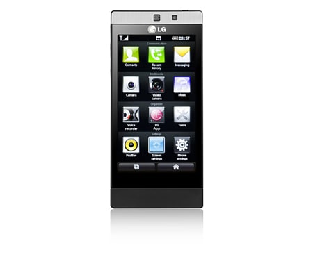 LG Um celular com design fino e que surpreende com tanta sofisticação., GD880