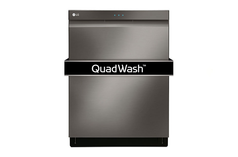Top Control Dishwasher with QuadWash and Height Adjustable 3rd Rack