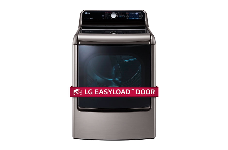 LG Secadora de Mega Capacidad TurboSteam™ con Puerta EasyLoad™ Door, DLEX7700VE