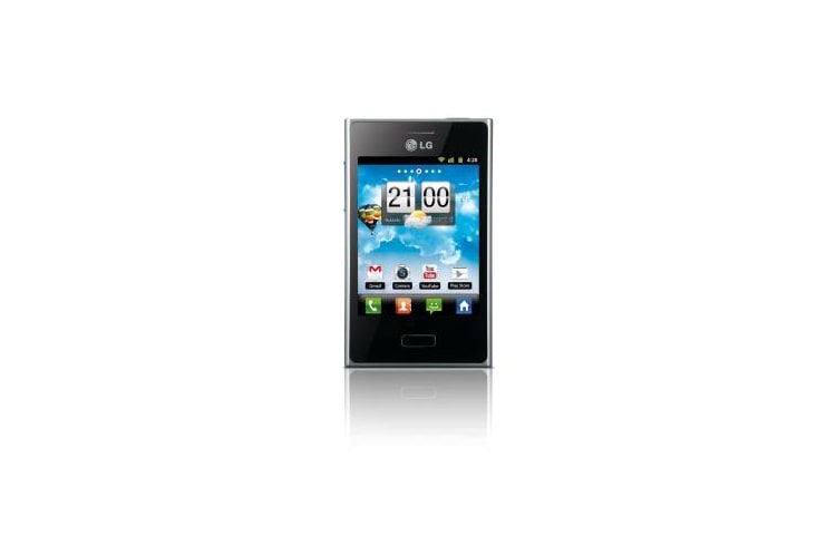 LG Disfruta con estilo de un smartphone compacto y elegante con pantalla táctil de 3.2” que luce perfecto en tu mano., E400