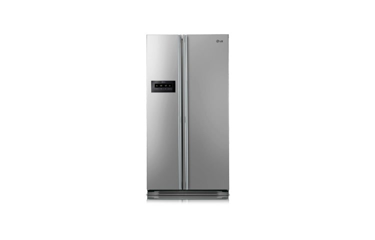 LG Side by Side Kühlschrank mit, Bioshield™, Multiairflow-Umluftkühlung, Total No-Frost und besonders edlem Design, GS3159PVJV1