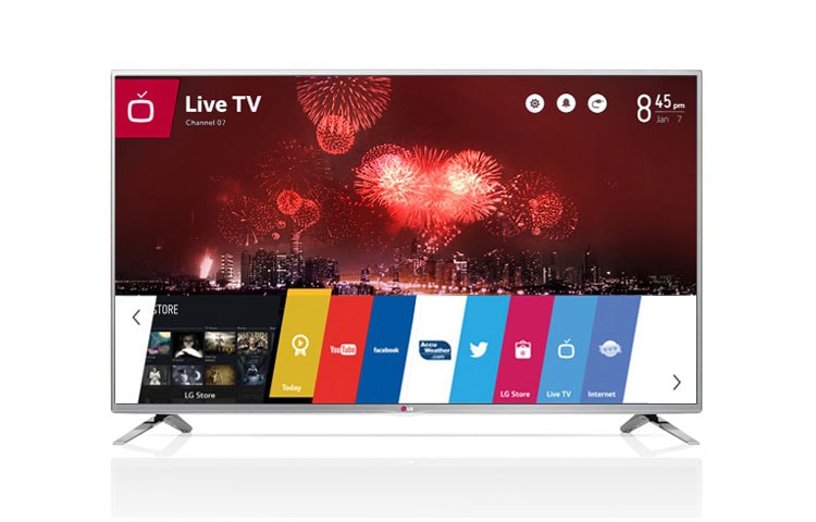 LG CINEMA 3D Smart TV mit webOS, 177 cm Bildschirmdiagonale (70 Zoll), 2.0 Soundsystem und Multi-Tuner, 70LB650V