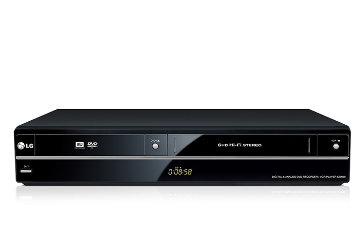 LG DVD-Rekorder mit VHS-Player, Dolby Digital-Unterstützung und Camcorder-Anschluss, RCT699H