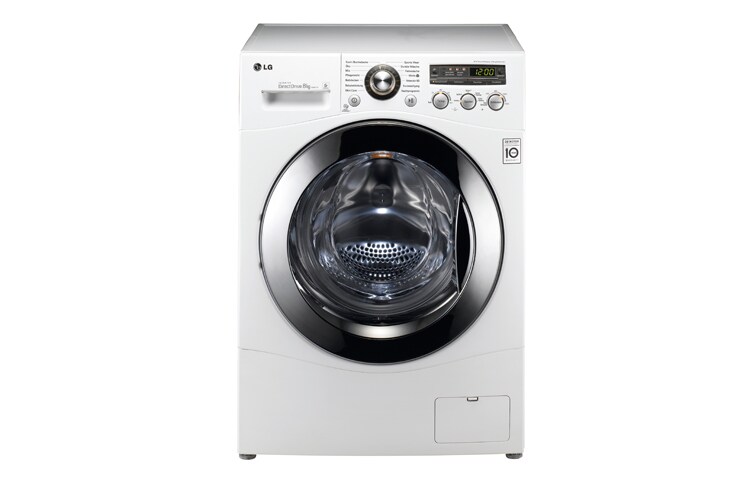 LG DirectDrive™ Waschvollautomat mit, bis zu 8kg Füllmenge, 6 Motion und Smart Diagnosis™ in weiß, F1447TD01