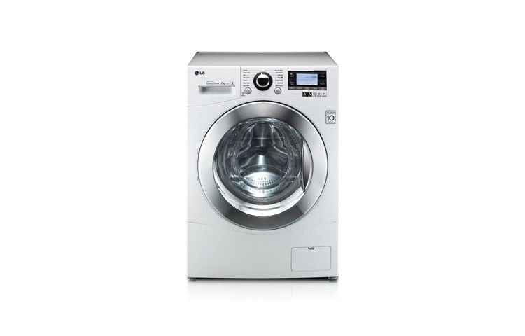 LG DirectDrive™ Waschmaschine mit, bis zu 12kg Füllmenge, TrueSteam & Allergy Care, 6 Motion und Smart Diagnosis™, F1495BDS