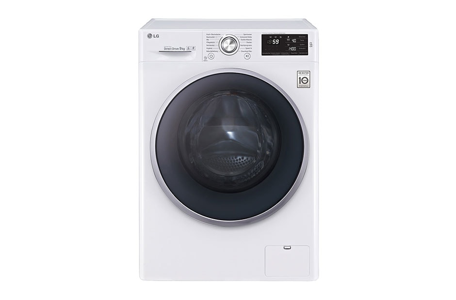 LG Waschmaschine mit 6 Motion Direct Drive™, 9 kg Fassungsvermögen und TurboWash™, F14U2VDN1H