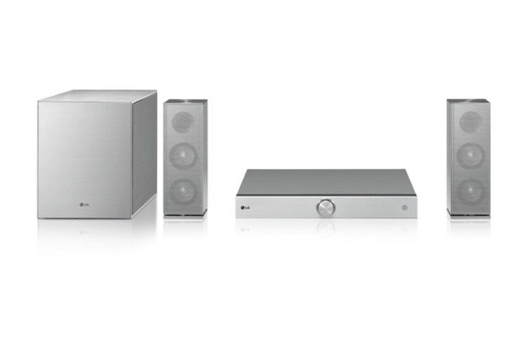 LG 2.1 Home-cinéma avec lecteur Blu-ray 3D, Smart TV et WLAN intégré, BH8120C