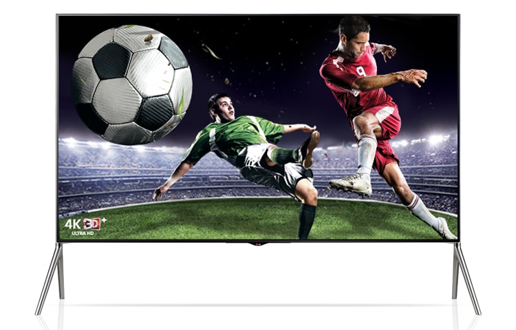 LG TV ULTRA HD avec diagonale d’écran de 248 cm (98 pouces), technologie CINEMA 3D et Smart+ TV, 98UB980V
