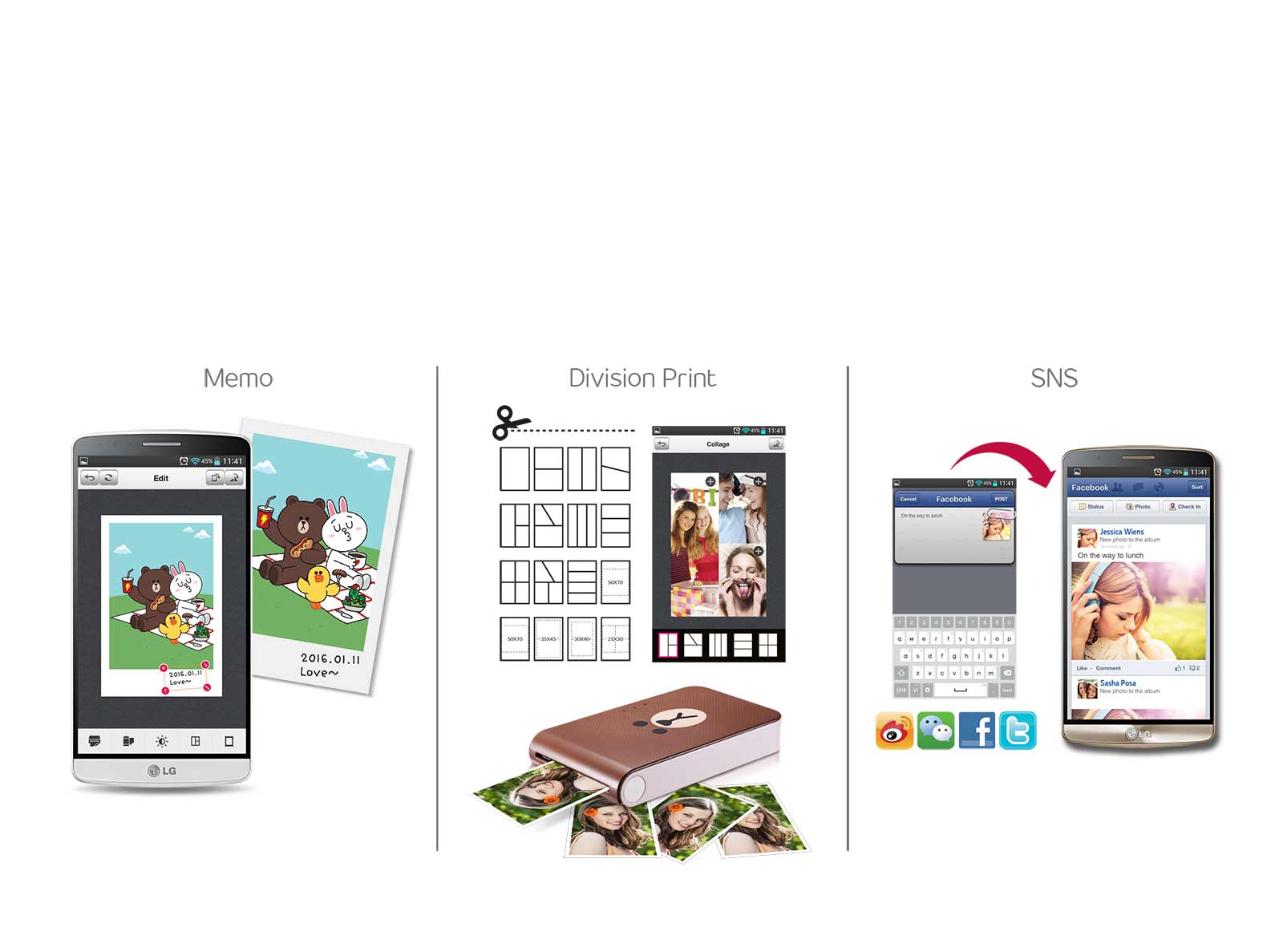 LG POCKET PHOTO APP