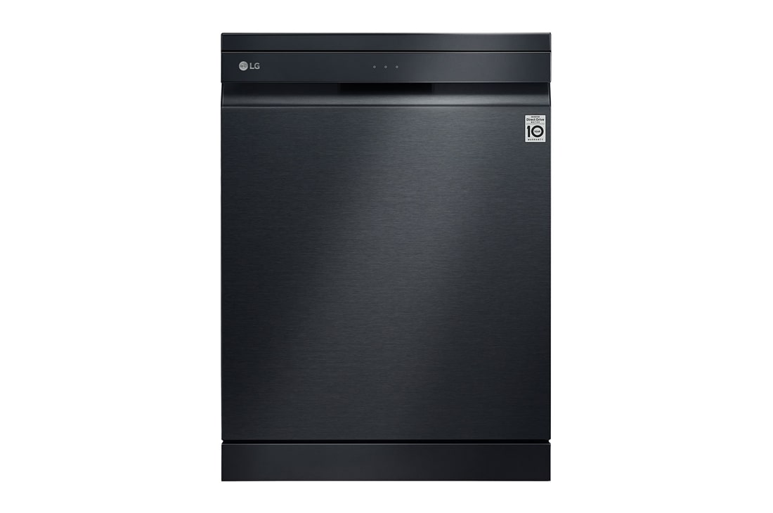 LG 14套原装进口洗碗机 嵌入式 高温蒸汽 深层清洗 双重烘干 曼哈顿午夜黑, DFB325HM