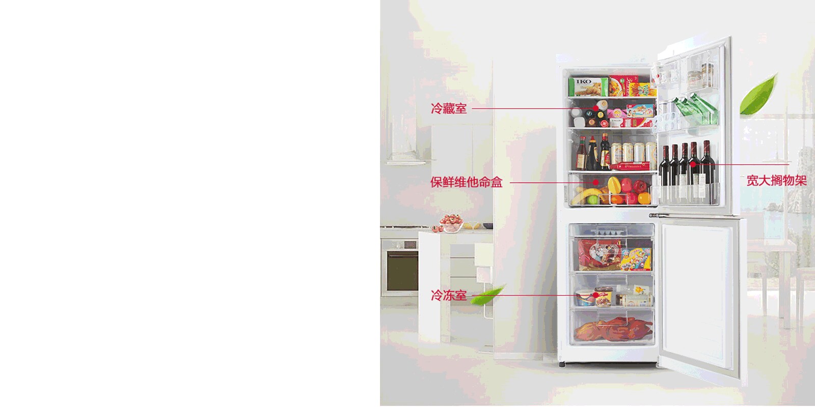 经典双温区 全面保鲜