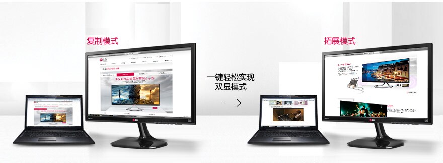 笔记本双显连接