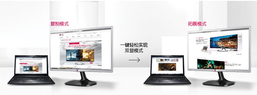 笔记本双显连接