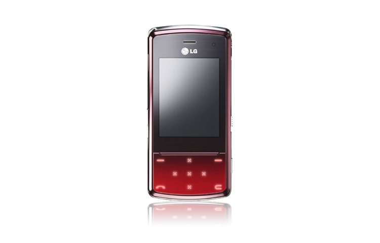 LG 动态显示触摸键耀动璀璨焦点，渐变色金属机身塑造全新审美，一触一动，颠覆传统体验。, KF510-Red