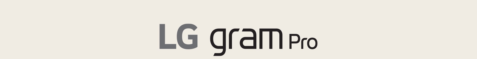 LG gram Pro logo.	