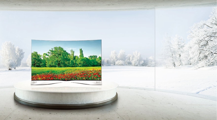 批发采购3D电视-LG 纤薄曲面OLED电视 55EA